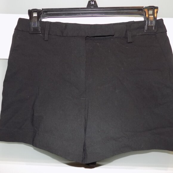 EXPRESS BLACK STRETCH SHORTS SIZE 3/4 Women's NEW - Picture 2 of 3